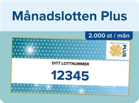 Månadslotten .